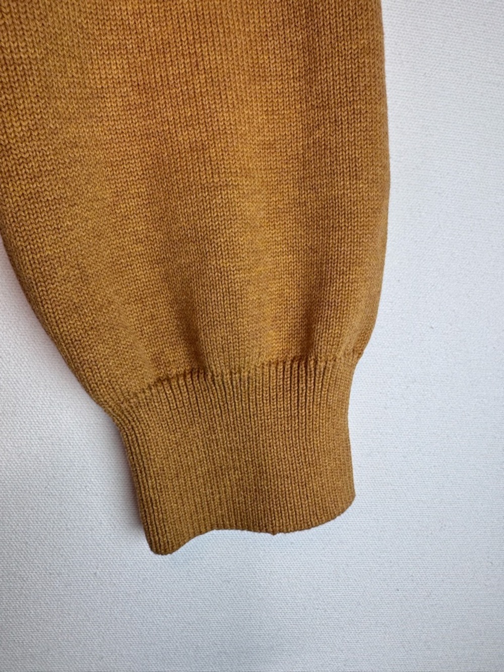 FYNCH HATTON‎ Supersoft Cotton Crew Neck Sweater men’s size XXL preppy, Wheat - Picture 6 of 9